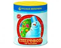 Батарея салютов Снеговой Р7212 купить от производителя Русский Фейерверк — Светлогорск