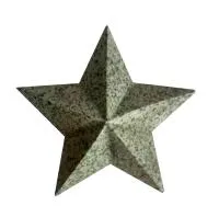 Звёздочка из белого гранита на памятник в Светлогорске (518440)