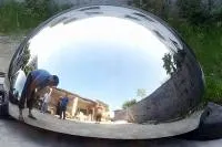 Полусфера ø 1500 нержавеющая сталь (207298) сертификат промоборудование мм.  в Светлогорске