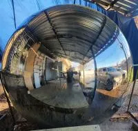 Сфера шар ø 2000 мм. (514274) производство - арт-объект пустотелая  в Светлогорске