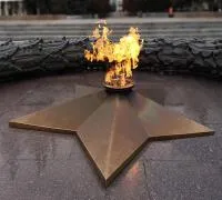 Звезда вечного огня листовая бронза чугун в Светлогорске (518589)