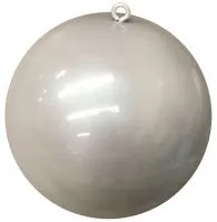 Новогодний шар белый (518857) ∅ 250 мм. Светлогорск 