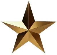 Звезда СССР накладка на стелу листовая бронза в Светлогорске (518487)