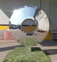 Линза арт декор (519061) ∅ 2000 сталь AISI304 Светлогорск 