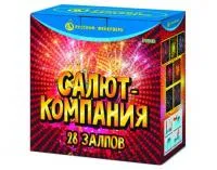 Фейерверк Салют-компания Р7318 купить от производителя Русский Фейерверк — Светлогорск