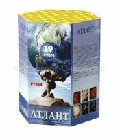 Батарея салютов Атлант. Купить Батарея салютов Атлант Р7054ФМ — магазин продажа салютов недорого —  Светлогорск, производитель Русский фейерверк - Русская пиротехника, доставка по России  +7 963 711 89 03 — Светлогорск | svetlogorsk.piroclub.ru